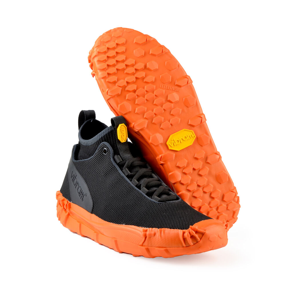 Vibram WRAP TECH Mens Boots Orange Australia (HVE173052)